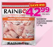 Rainbow Chicken Mixed Portions-1.7Kg