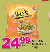 McCain Mixed Veg-1Kg