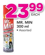 Mr. Min Assorted-300ml