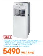 Defy 12000 BTU Portable Air Conditioner ACP09H1