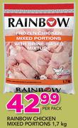 Rainbow Chicken Mixed Portions-1.7Kg