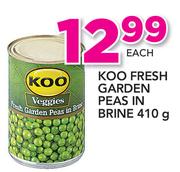 Koo Garden Peas In Brine-410g