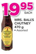 Mrs Ball's Chutney Assorted-470g