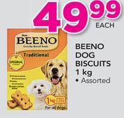 Beeno Dog Biscuits Assorted-1Kg
