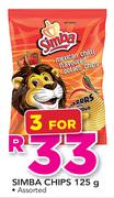 Simba Chips Assorted-3x125g