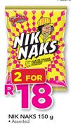 Nik Naks Assorted-2x150g
