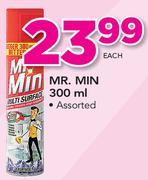 Mr Min Assorted-300ml