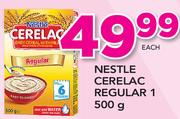 Nestle Cerelac Regular 1-500g