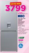 KIC 336Ltr Bottom Freezer Fridge With Water Dispenser(Metallic) KBF634 1ME WT