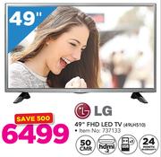 LG 49" FHD LED TV 49LH510