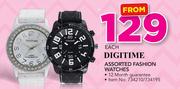  Digitime Assorted Fashion Watches-Each