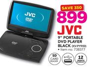 JVC 9" Portable DVD Player Black XV-PY900