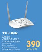 TP-Link 300Mbps Wireless ADSL2+ Modem Router TD-W8960N