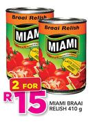 Miami Braai Relish-2x410g