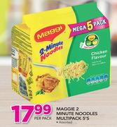 Maggi 2 Minute Noodles Multipack 5's-Per Pack