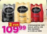Strongbrow Dry, Gold Apple Or Red Berries NRB-2x6x330ml