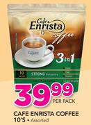Cafe Enrista Coffee Assorted-10's Per Pack