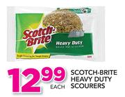 Scotch Brite Heavy Duty Scourers-Each