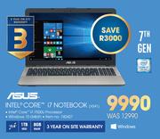 Asus Intel Core i7 Notebook X541