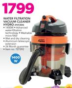 Bennett Read Water Filtration Vacuum Cleaner Hydro HVC004