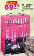 4th Street Natural Sweet Rose-3Ltr