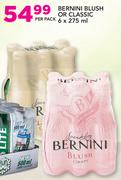 Bernini Blush Or Classic-6x275ml Per Pack