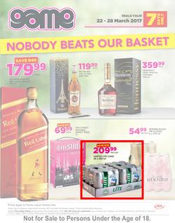 Game Liquor : Nobody Beats Our Basket (22 Mar - 28 Mar 2017), page 1