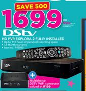 DSTV HD PVR Explora 2 Fully Installed