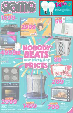 Game : Nobody Beats Our Birthday Prices (25 April - 2 May 2017), page 1
