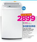 Samsung 9Kg Top Load Washing Machine White WA90H4200SW