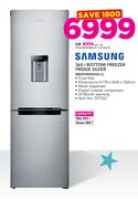 Samsung 360Ltr Bottom Freezer Fridge Silver RB29HWR3DSA U