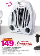 Sunbeam Upright Fan Heater SFH2000