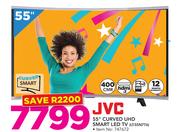 JVC 55" Curved UHD Smart LED TV LT-55N776