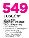Tosca 55cm ABS Purple Upright Trolley 621-75P