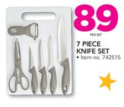 7 Piece Knife Set-Per Set