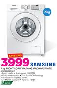Samsung 7Kg Front Load Washing Machine White WW70J42631W.F