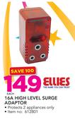 Ellies 16A High Level Surge Adaptor
