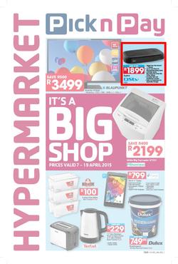Pick n Pay Hypermarket (07 Apr - 19 Apr 2015), page 1