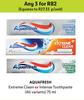 Aquafresh Extreme Clean Or Intense Toothpaste (All Variants)-For Any 3 x 75ml