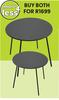Terrace Leisure Large Round Side Table