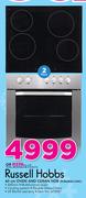 Russell Hobbs 60cm Oven And Ceran Hob RHB6806S 604C