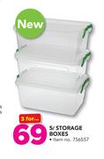 5Ltr Storage Boxes-For 3