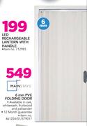 Mainstays 6mm PVC Folding Door