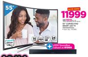 Samsung 55" Curved FHD Smart LED TV 55K6500AKXXA + J250 Soundbar