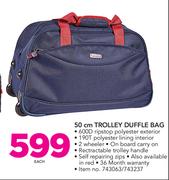 Voyager 50cm Trolley Duffle Bag