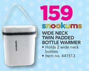 Snookums Wide Neck Twin Padded Bottle Warmer