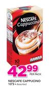 Nescafe Cappucino Assorted-10's Per Pack