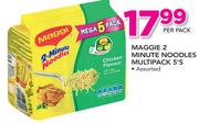 Maggie 2 Minute Noodles Multipack Assorted-5's Per Pack