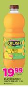 Clover Krush Juice Blend Assorted-1.5Ltr