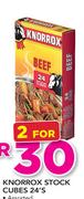 Knorrox Stock Cubes 24's Pack-For 2